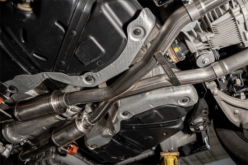 Corsa 2021-2025 Dodge Durango SRT Hellcat Cat-Back 2.75in Dual Rear Exit Sport 4.5in Polished Tips