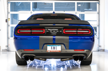 Load image into Gallery viewer, AWE Tuning 2017+ Challenger 5.7 Touring Edition Exhaust - Non-Resonated - Diamond Black Quad Tips